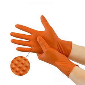 MPG10013   9 Inch Diamond Textured Nitrile Powder Free Glove